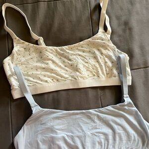 Skims Women White and Blue Intimates (Brallete Set)